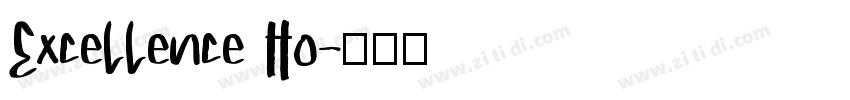 Excellence Ho字体转换